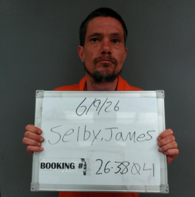 James Robert Junior Selby mugshot