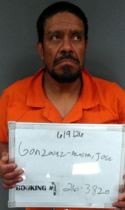 Jose Gonzalez- Acosta mugshot