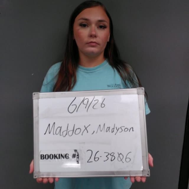 Madyson Grace Maddox mugshot