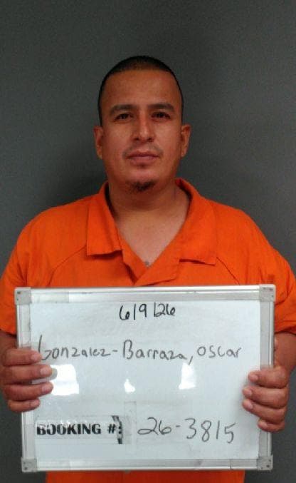 Oscar Gonzalez-Barraza mugshot