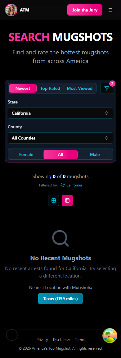 Mobile view of the filter panel sliding up from the bottom of the screen