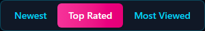 Sort options showing Newest, Top Rated, and Most Viewed
